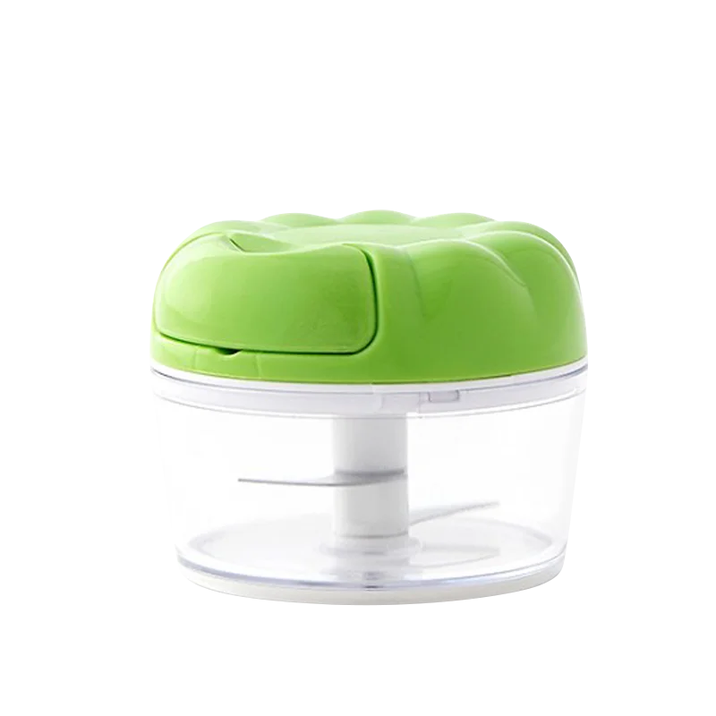 BALASHOV Manual Garlic Chopper – Pull-Cord Mini Food Grinder Manual Food Chopper Axl Green
