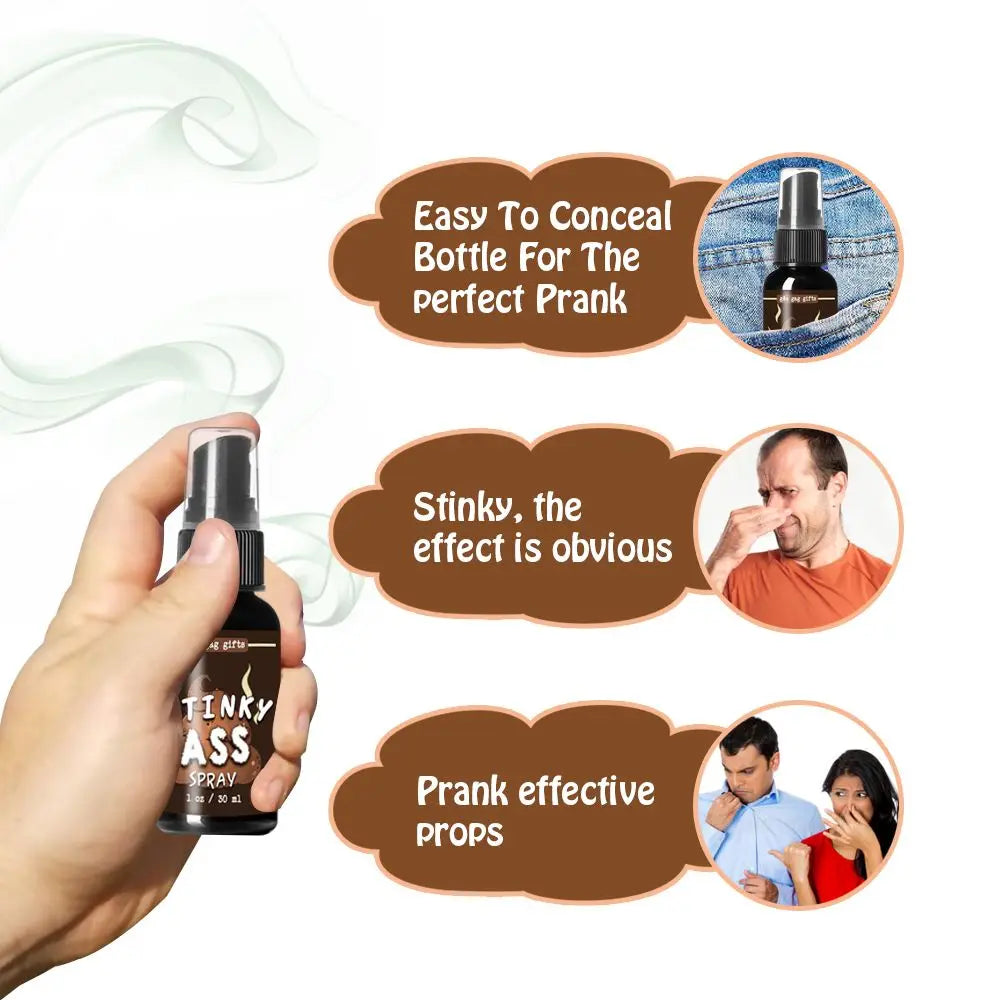 30ml Liquid Fart Spray – Stink Bomb Gag Prank Novelty Toy Novelty Gag Spray Axl