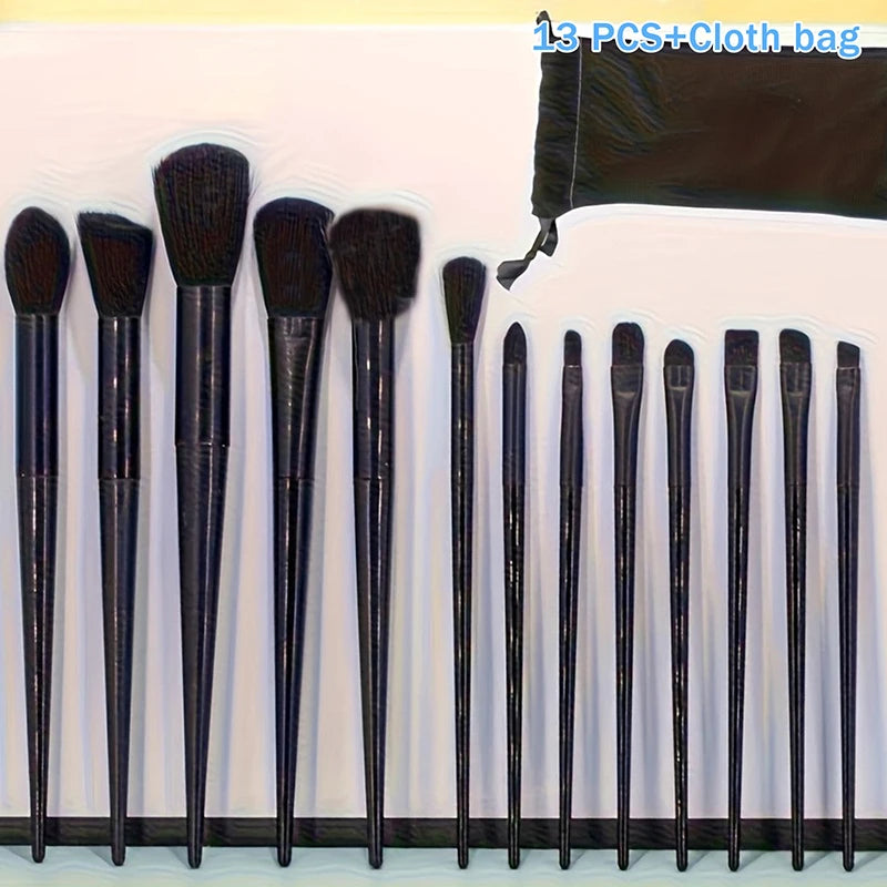 8/13 PCS Makeup Brush Set – Foundation, Eyeshadow & Kabuki Makeup Brush Set Axl A3
