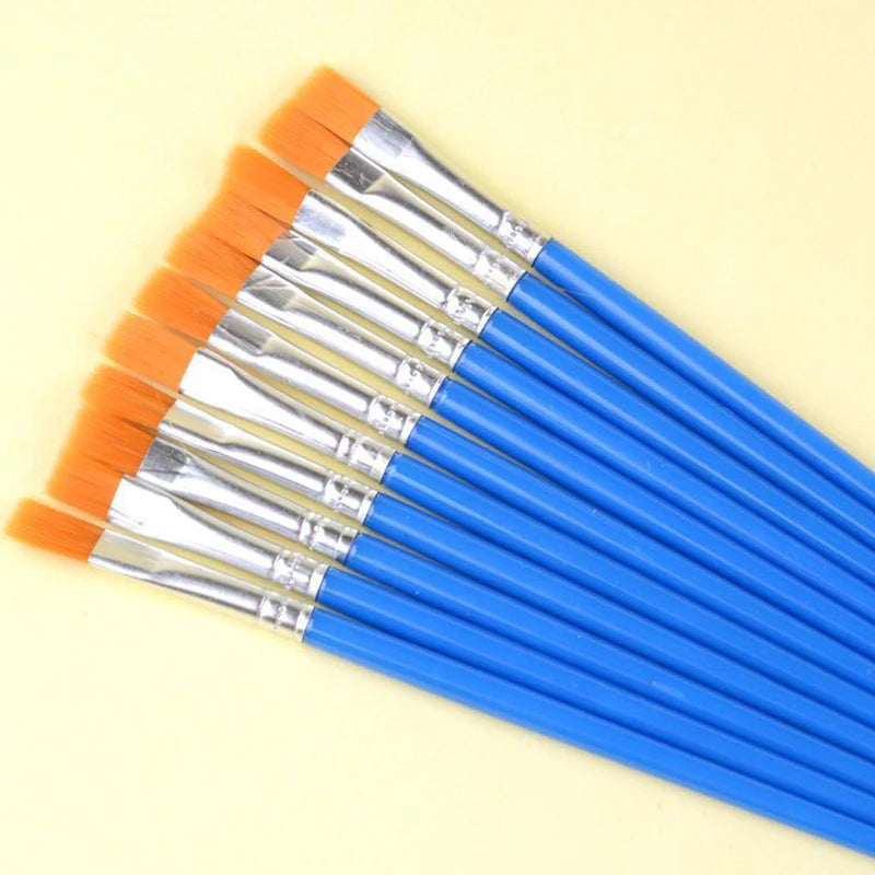 20-Piece Painting Brush Set – Hook Line & Flat Tip Art Brushes Art Brush Set Axl