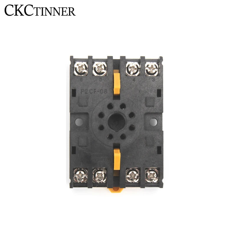 P2CF-08 8-Pin Relay Socket Base | DIN Rail Mount Relay Socket Base Axl