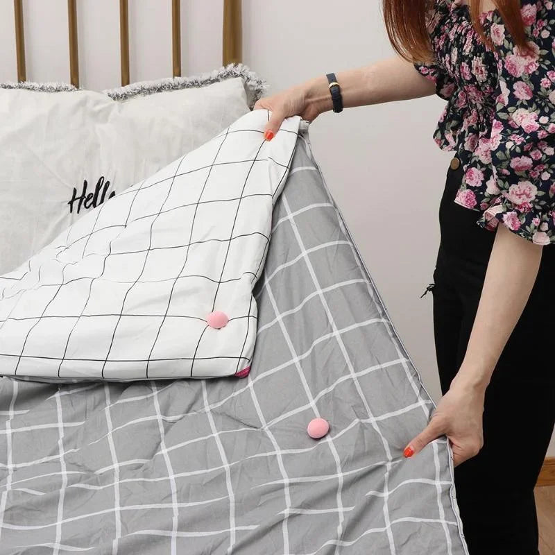 6-Pack Anti-Slip Quilt & Bed Sheet Clips | Duvet Fastener Set Bedding Fastener Clips Axl