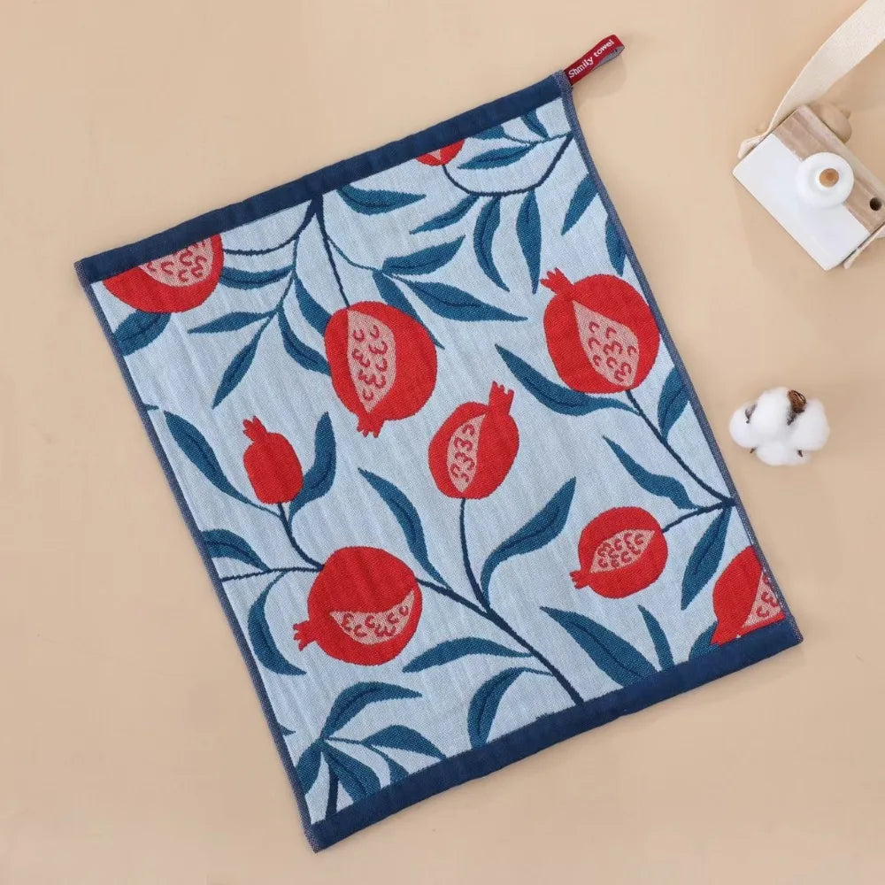 4-Layer Cotton Gauze Kitchen Towel – Quick Dry Hand Towel 34x40cm Kitchen Hand Towel Axl B