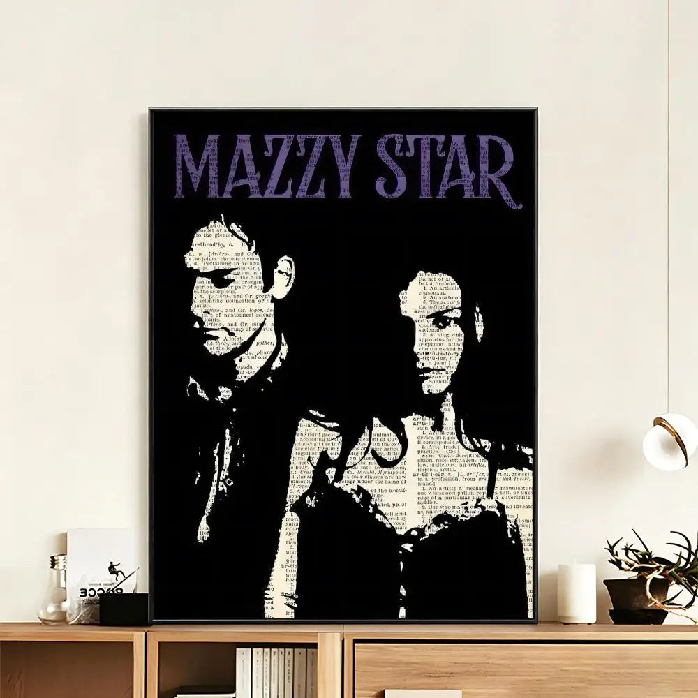 Mazzy Star Band Poster – HD Waterproof Wall Art Print Music Band Poster Axl
