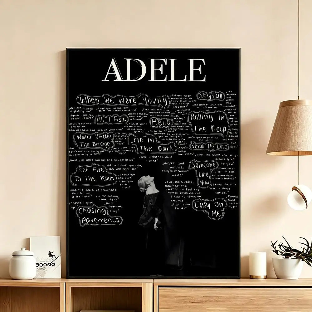 HD Waterproof Singer Art Poster | Modern Wall Decor Art Wall Poster Axl White12 21X30cmNoframe