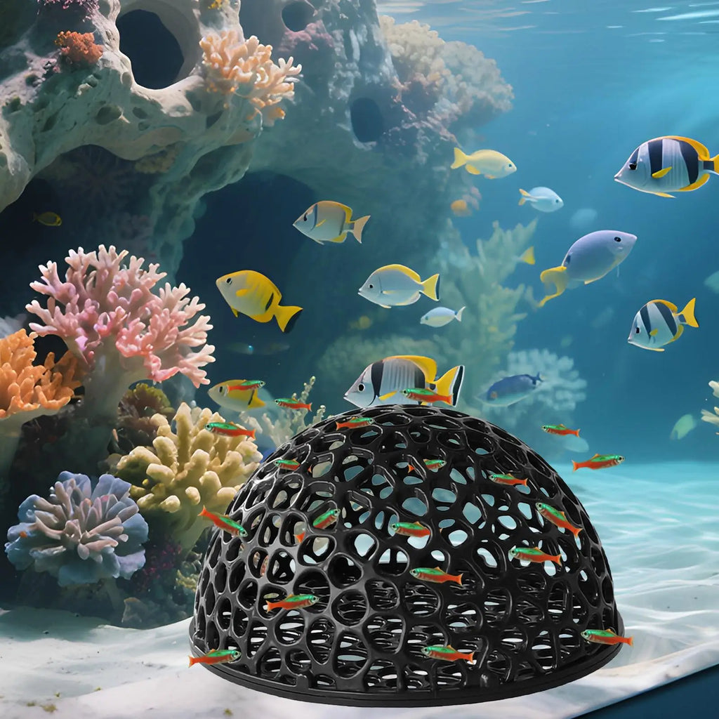 Aquarium Shrimp Cave Hide – Fish & Shrimp Hollow Shelter Aquarium Cave Hide Axl