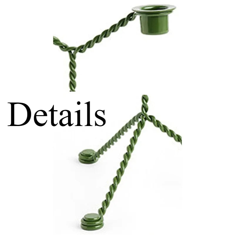Modern Nordic Metal Candlestick Holder – Elegant Home Décor Candle Holder Axl
