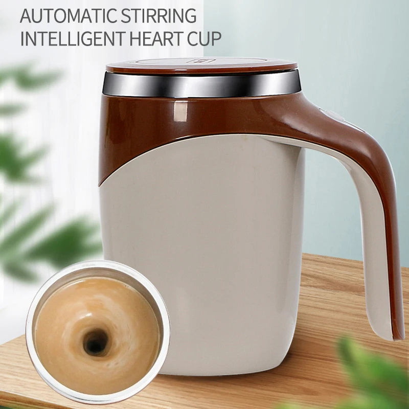Electric Self-Stirring Mug – Battery Powered Coffee Mixing Cup Electric Stirring Mug Axl