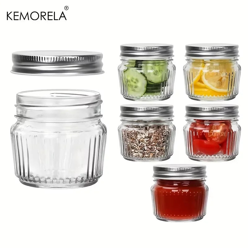 Airtight Glass Food Storage Jars – BPA-Free Kitchen Canisters Glass Storage Jars Axl