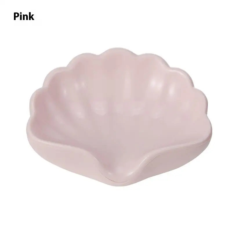 Shell Soap Dish Holder & Jewelry Storage Box – 1 or 2 Pack Soap Dish Holder Axl Pink 2PCS