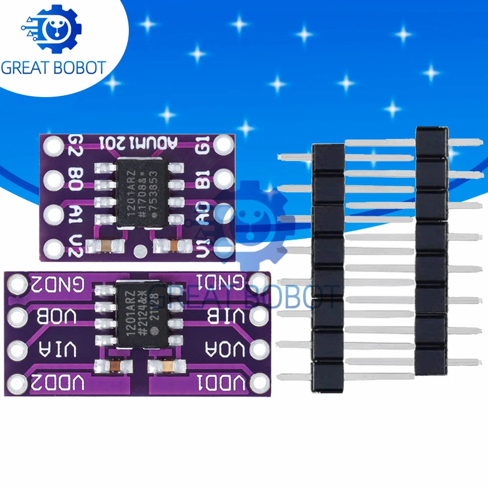 CJMCU-1201 ADUM1201 Magnetic Isolator Board Module SPI SOIC-8 Isolator Module Axl