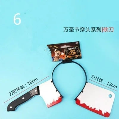 Pet Halloween Headwear – Funny Ax, Nail & Saw Costume Props Pet Costume Prop Axl 6