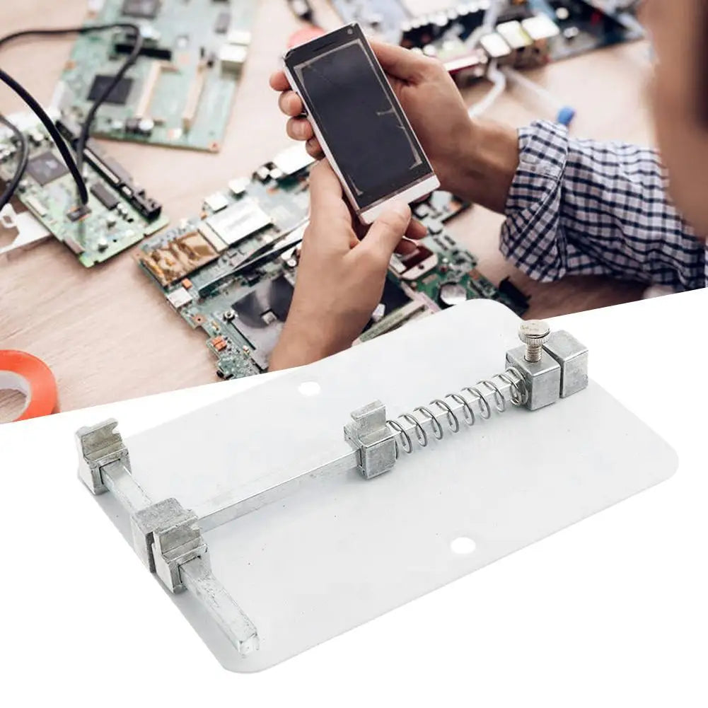 Universal PCB Board Holder – Stainless Steel Soldering Clamp PCB Board Holder Axl
