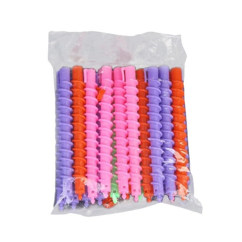 Spiral Perm Rods – Heatless Hair Curlers Set (20–22 Pcs) Hair Perm Rods Axl