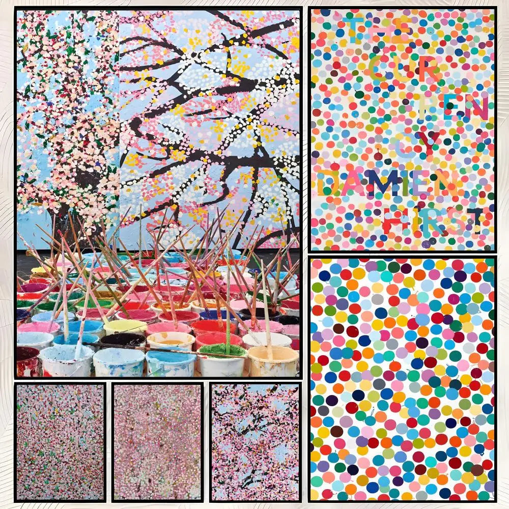 Damien Hirst HD PVC Self-Stick Wall Art Poster | Waterproof Decor Wall Art Poster Axl
