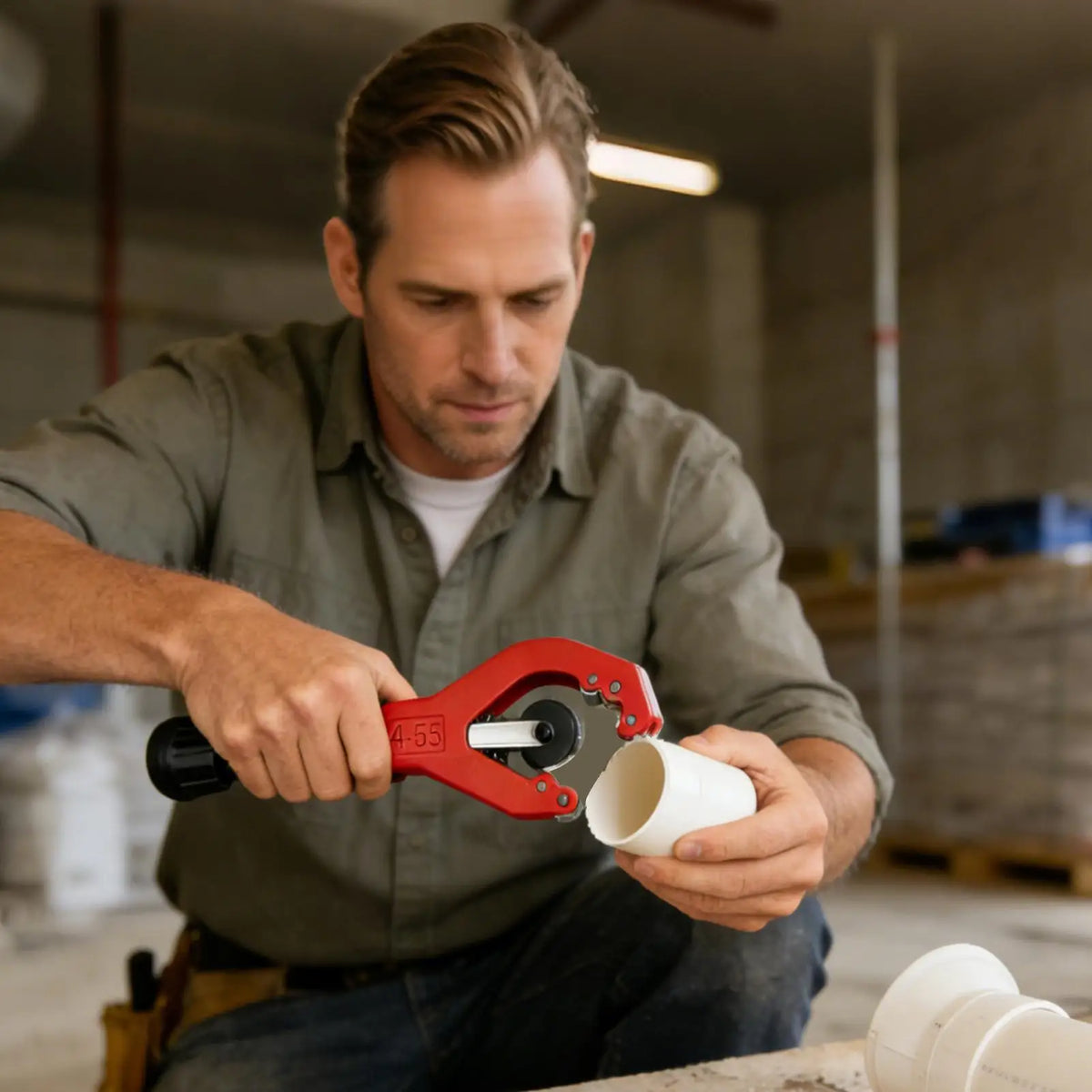 Manual PVC & PE Pipe Cutter – Cuts PP, PVC, Aluminum Tubing Pipe Cutter Tool Axl