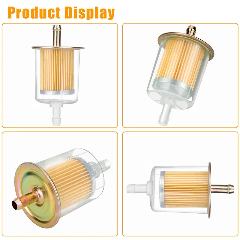 Universal 3/8" Inline Fuel Filter – Cars, Motorcycles & RVs Inline Fuel Filter Axl