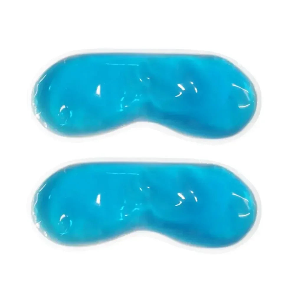 2-Pack Reusable Gel Eye Mask Ice Packs – Hot & Cold Compress Gel Eye Compress Axl