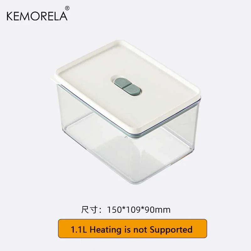 BPA-Free Stackable Food Storage Containers with Lids Food Storage Containers Axl 1.1L