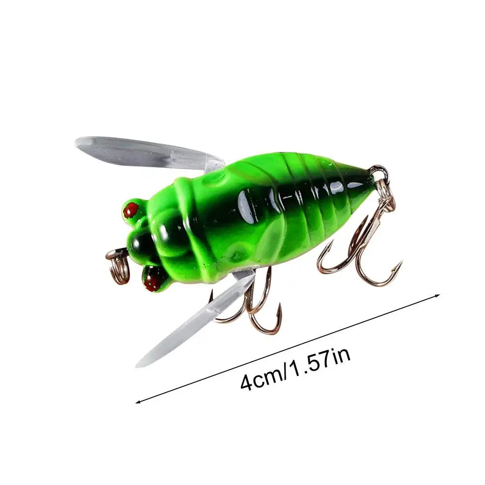Cicada Topwater Fishing Lure – Hard Bait with Treble Hooks Topwater Fishing Lure Axl 5