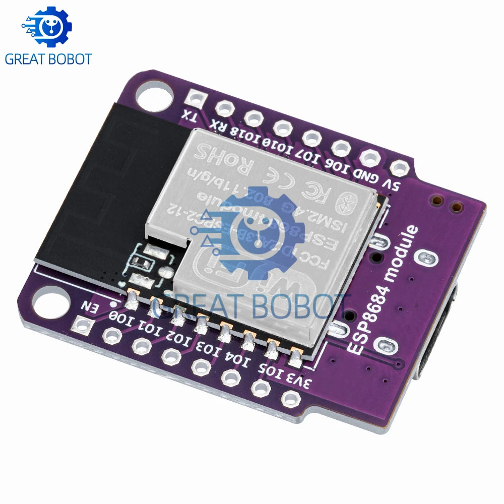 Wemos D1 Mini ESP8266/ESP32 Dev Board – WiFi & Bluetooth Microcontroller Dev Board Axl