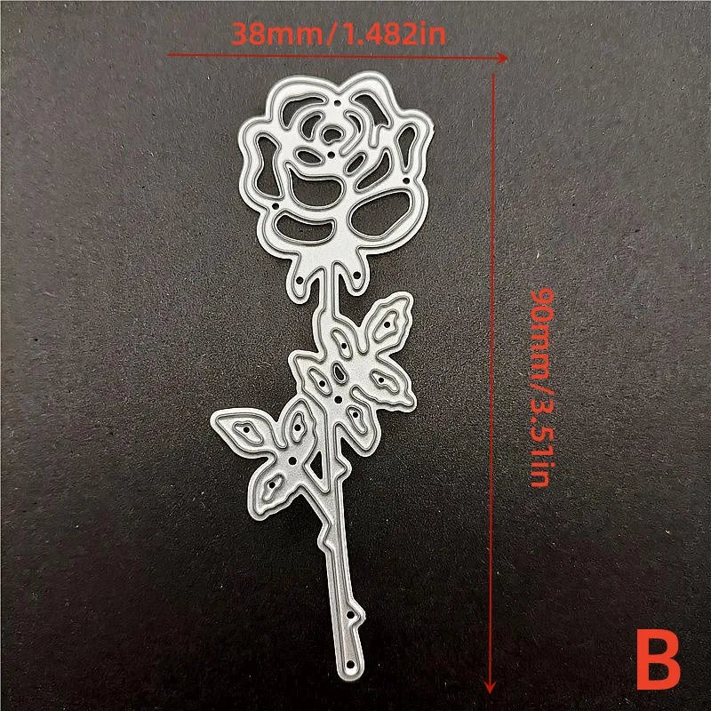 Love Heart Frame Metal Cutting Dies – DIY Scrapbooking Stencils Metal Cutting Dies Axl 1pc b