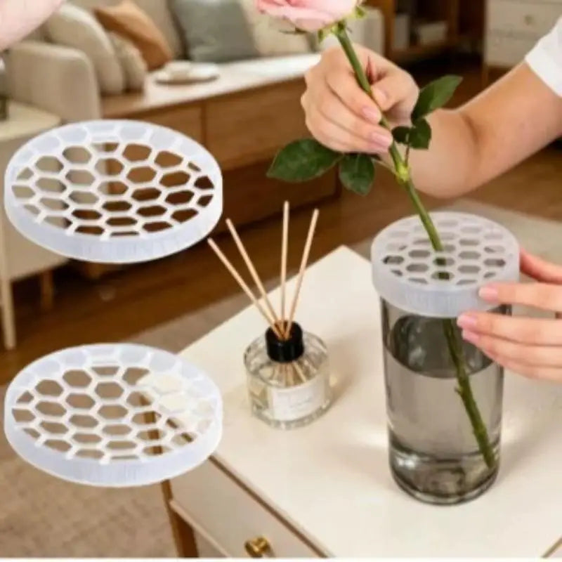 Reusable Vase Grid Liner – DIY Floral Arrangement Holder Floral Arranging Tool Axl Default Title
