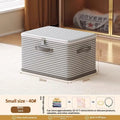 Lockable Foldable Storage Box with Lid – Non-Woven Organizer Foldable Storage Box Axl S