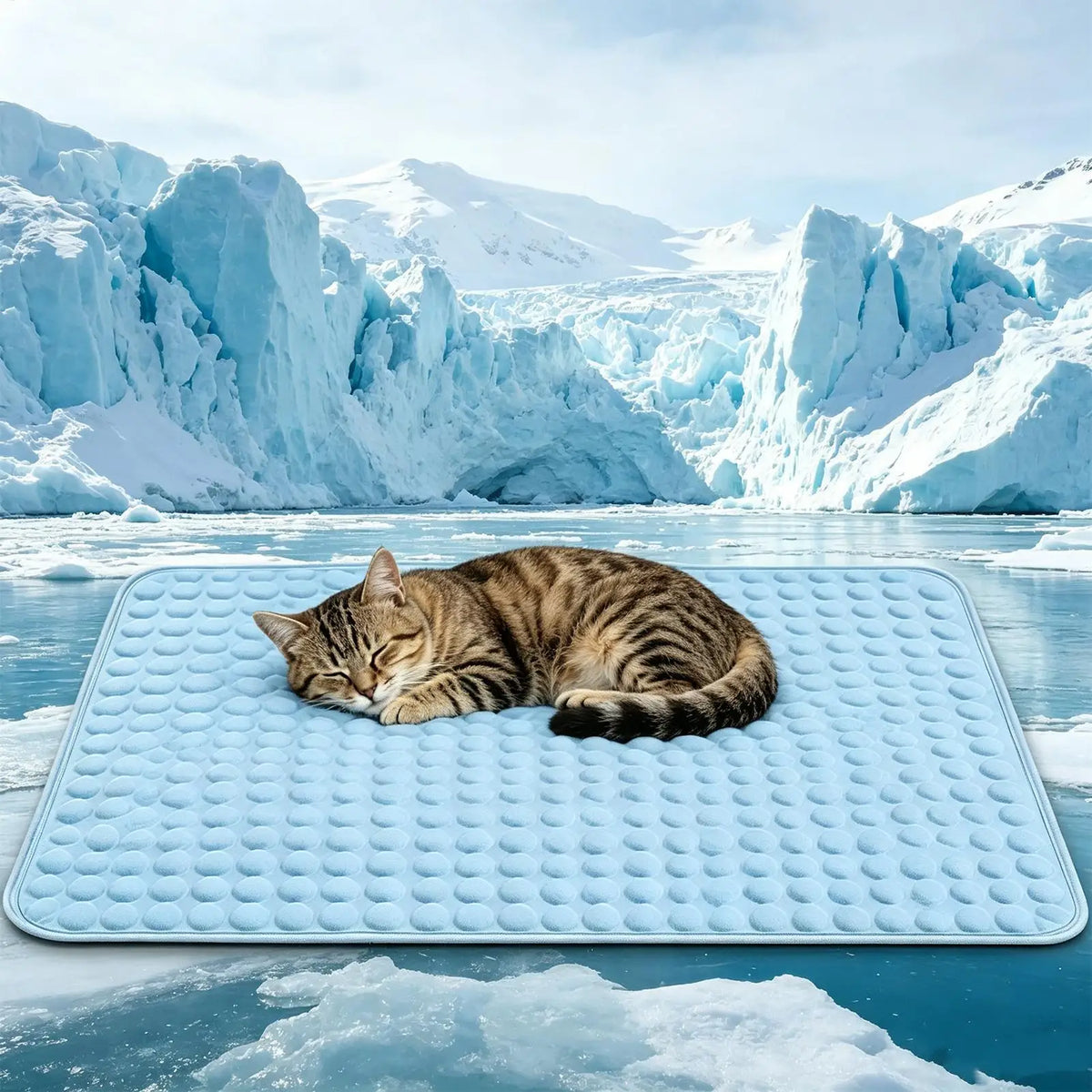 Pet Cooling Mat – Ice Silk Dog & Cat Cool Pad, Washable Pet Cooling Mat Axl