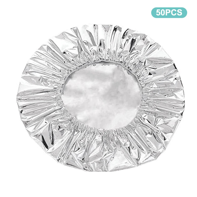 Reusable Aluminum Foil Insulation Cover for Lunch Box | 10/50 Pcs Food Insulation Cover Axl A50