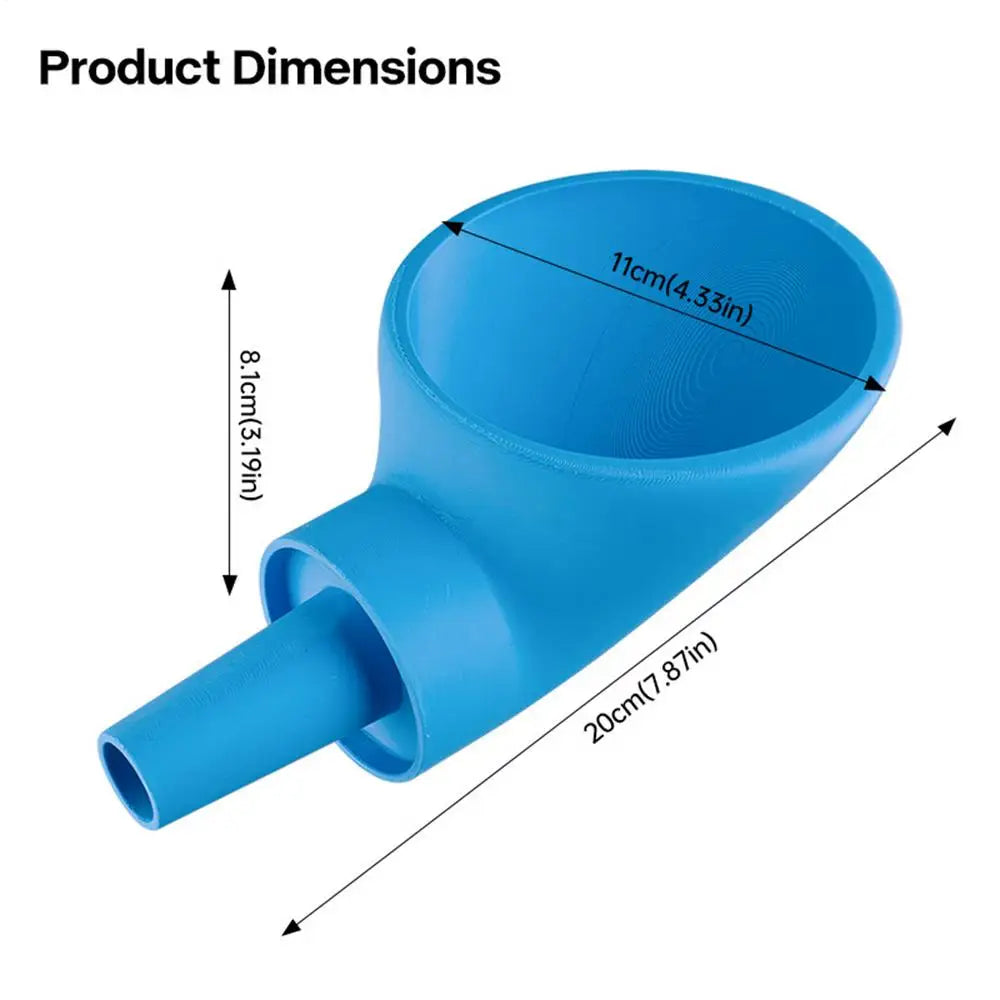RV Water Funnel – Overflow Prevention Filter | Fresh Water Tank RV Water Funnel Axl Blue