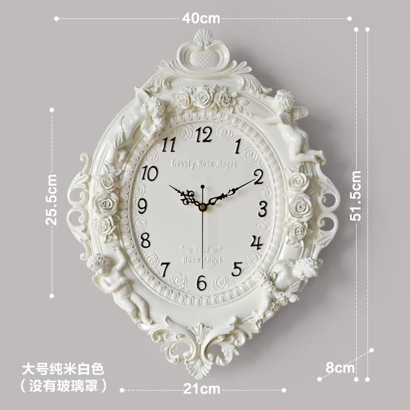 Nordic 3D Large Silent Wall Clock – Modern Home Decor Wall Clock Axl Style D Large