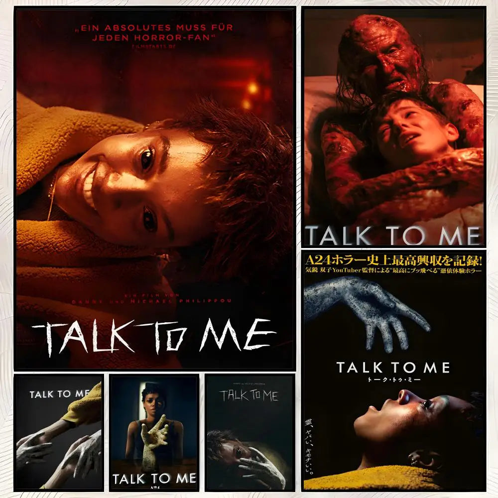 Talk to Me Movie Poster – Self-Stick HD PVC Wall Art Wall Art Poster Axl