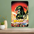 Beast from 20,000 Fathoms Classic Movie Metal Poster Sign Metal Wall Sign Axl aluminum sign aluminum 20x30cm