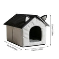 Cooling Pet House with 8 Ice Packs – Foldable Dog & Cat Bed Cooling Pet House Axl S