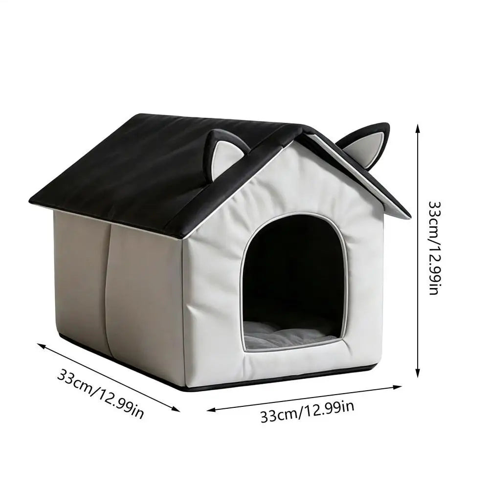 Cooling Pet House with 8 Ice Packs – Foldable Dog & Cat Bed Cooling Pet House Axl S