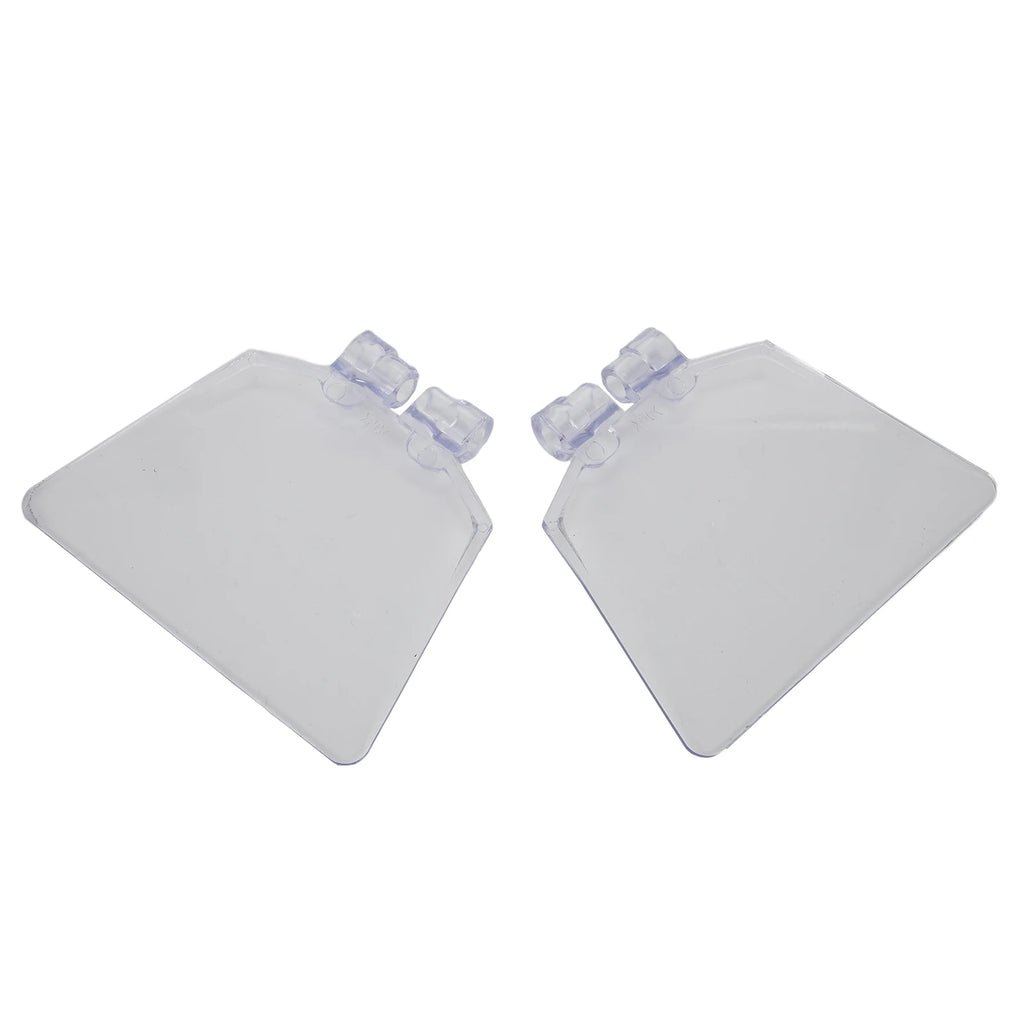 2-Pack Bench Grinder Eye Shield Guards – 125mm ABS Replacement Grinder Safety Shield Axl