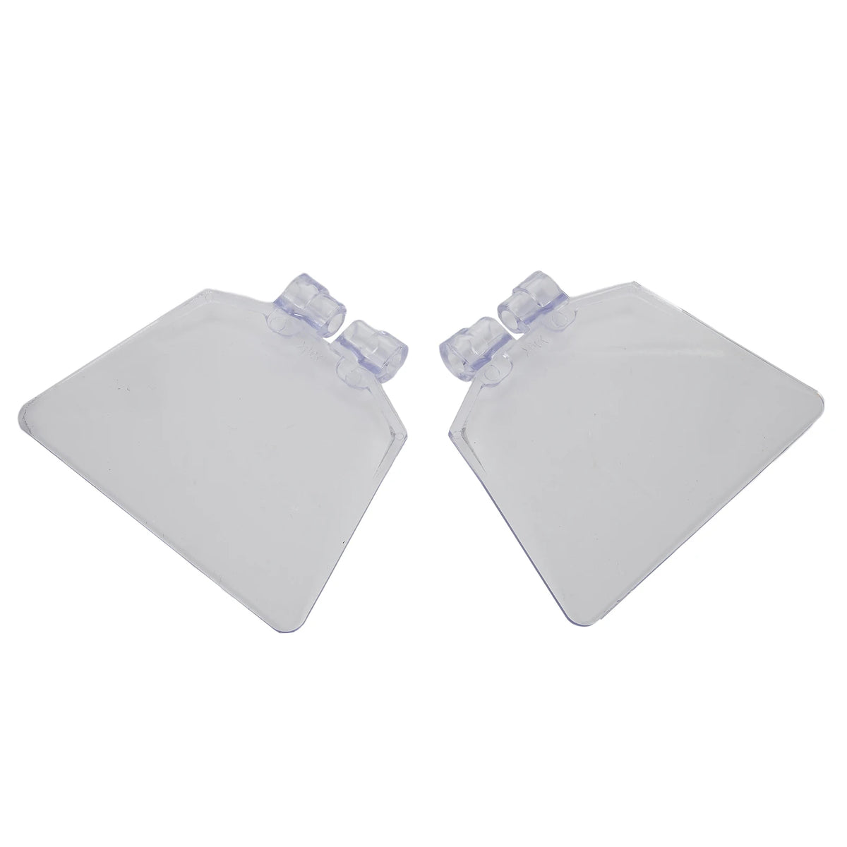 2-Pack Bench Grinder Eye Shield Guards – 125mm ABS Replacement Grinder Safety Shield Axl