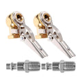 1/4 NPT Brass Quick Release Air Coupler with Clip for Compressor Air Compressor Fitting Axl 2pcs China Mainland