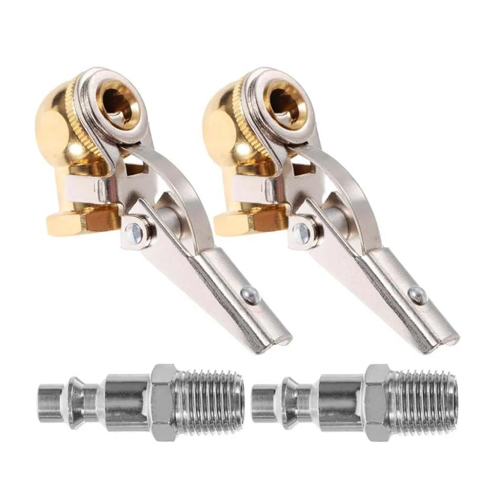 1/4 NPT Brass Quick Release Air Coupler with Clip for Compressor Air Compressor Fitting Axl 2pcs China Mainland