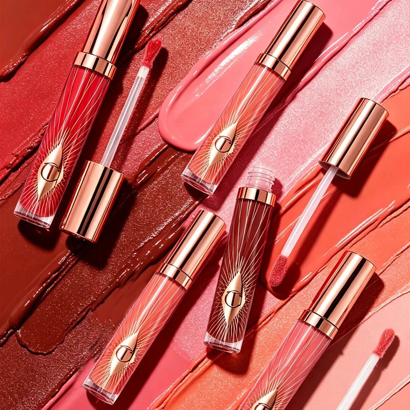 Charlotte Tilbury Collagen Lip Gloss & Mattifying Setting Powder Lip Gloss Set Axl