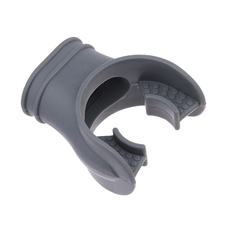 Silicone Scuba Diving Regulator Mouthpiece Replacement Diving Mouthpiece Axl Gray