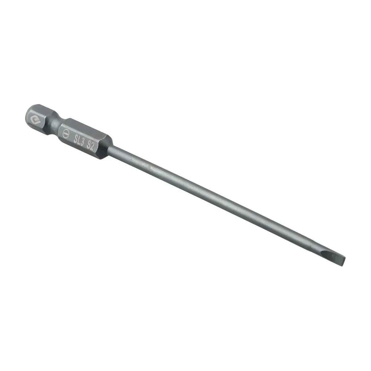 100mm Magnetic Slotted Screwdriver Bit 1/4" Hex – SL3 to SL6 Screwdriver Bit Axl SL3.0 China Mainland