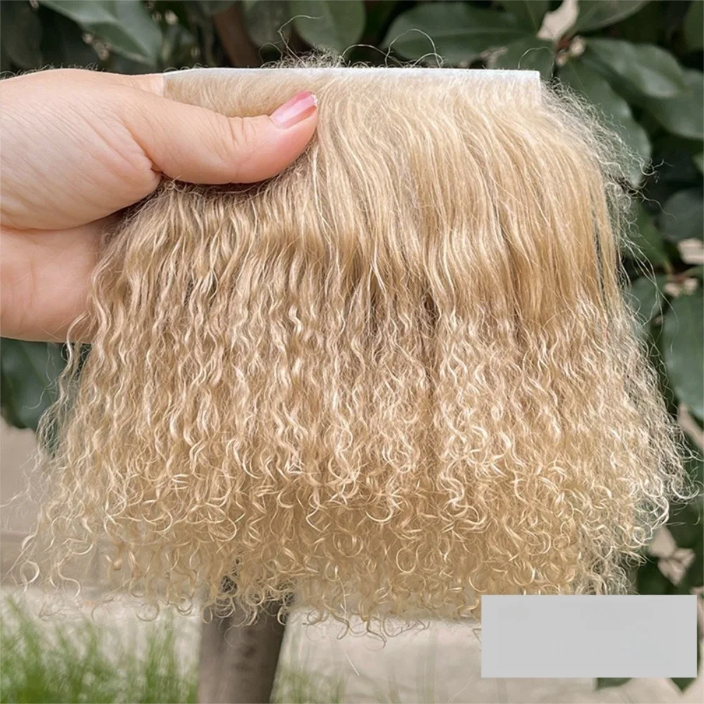 Curly Mohair Hair Wefts for BJD OB11 Blythe & Reborn Dolls
