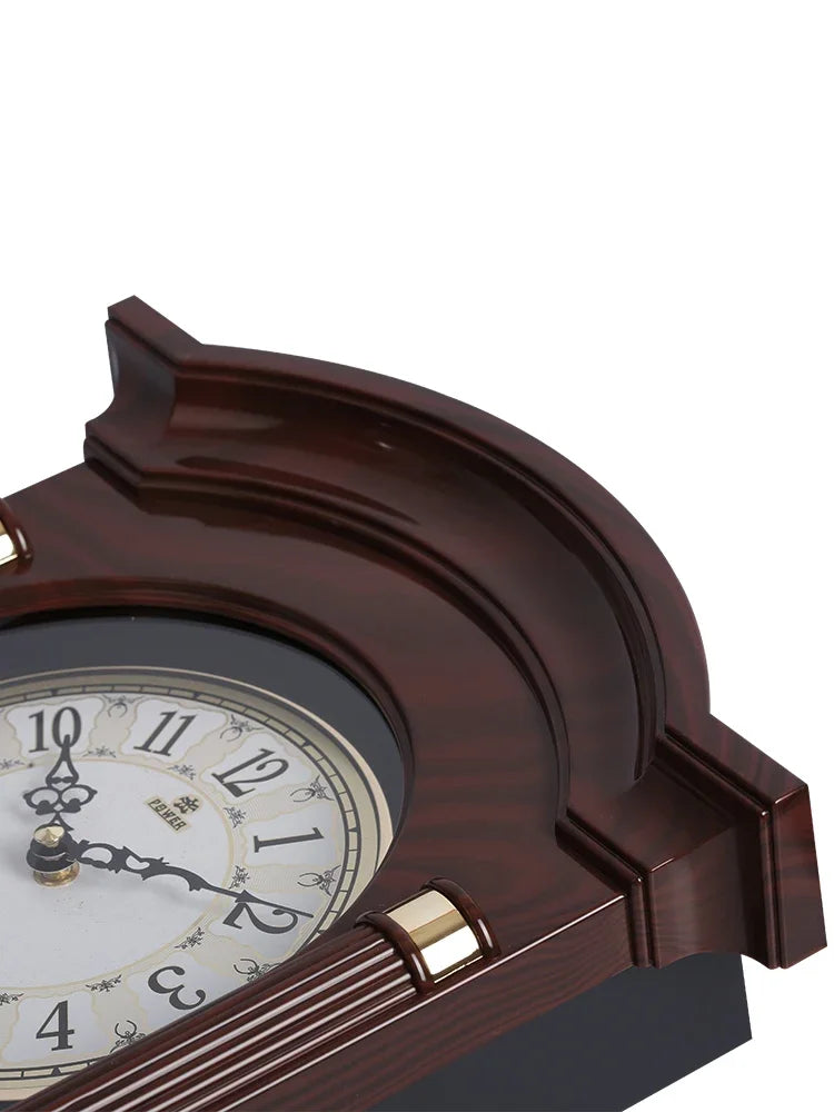Large Retro Pendulum Wall Clock – Shabby Chic Antique Decor Decorative Wall Clock Axl