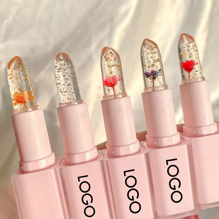 Crystal Jelly Lip Balm – Color-Changing Gold Foil Moisturizer Jelly Lip Balm Axl