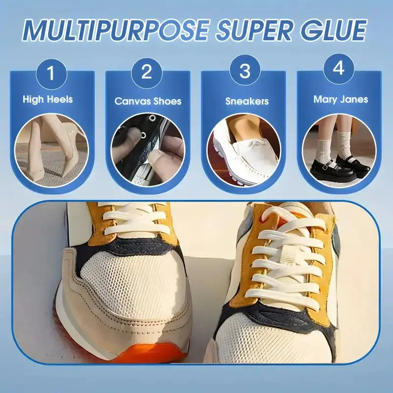 Professional Shoe Repair Glue 60ml – Strong Elastic Adhesive Shoe Repair Glue Axl