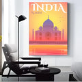 Famous City Scenery HD Canvas Wall Art – Unframed Poster Canvas Wall Art Axl Black17 15X20cmFrameless