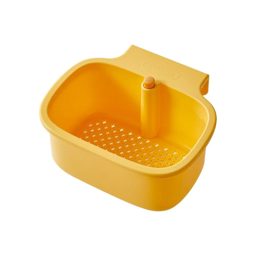 Push-Type Kitchen Sink Filter Basket – Anti-Leak Drain Strainer Sink Filter Basket Axl Yellow 3