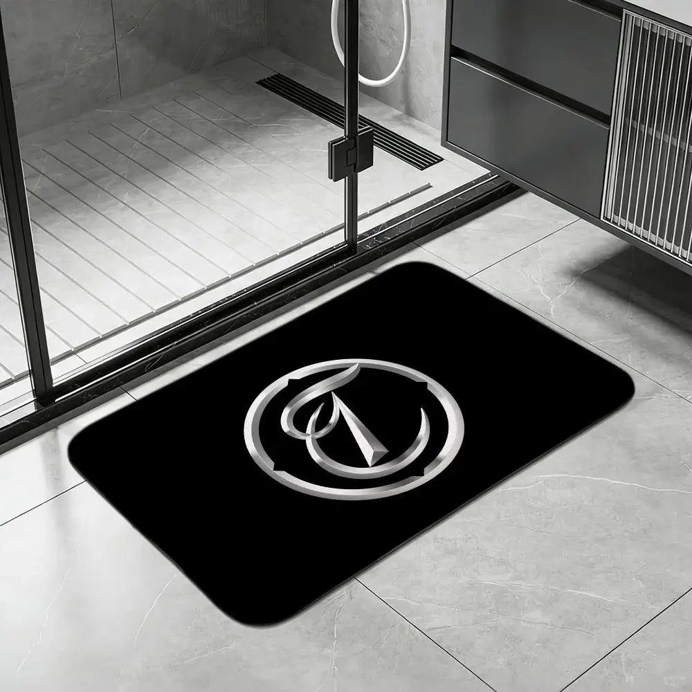 Diatomite Bath Mat – Quick Dry, Absorbent, Anti-Slip Floor Mat Diatomite Bath Mat Axl White3 50x80cm